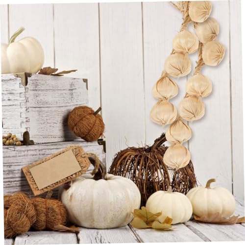 STOBAZA 2pcs Artificial Garlic String Decor