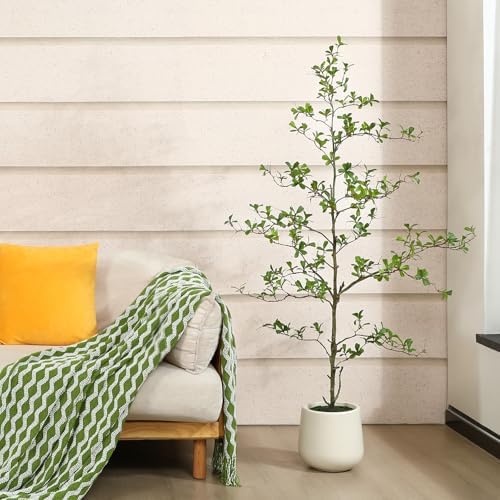 SOGUYI Artificial Black Olive Tree 5FT Decor