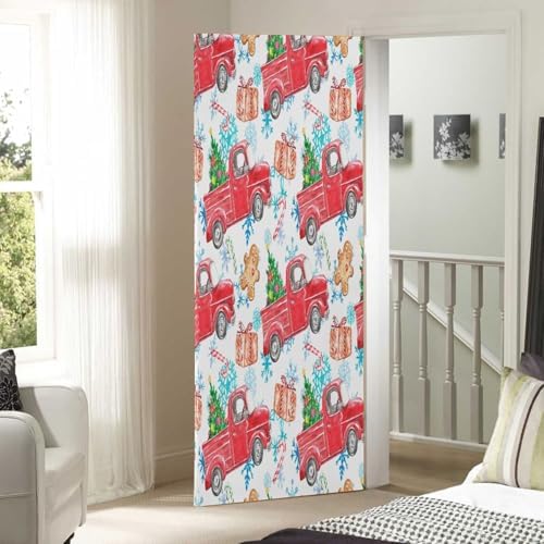 Susiyo Festive Door Cover with Snowflakes Design