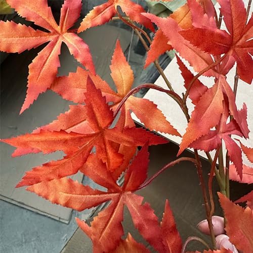 ESRADA Decorative Artificial Red Maple Tree 1x06m