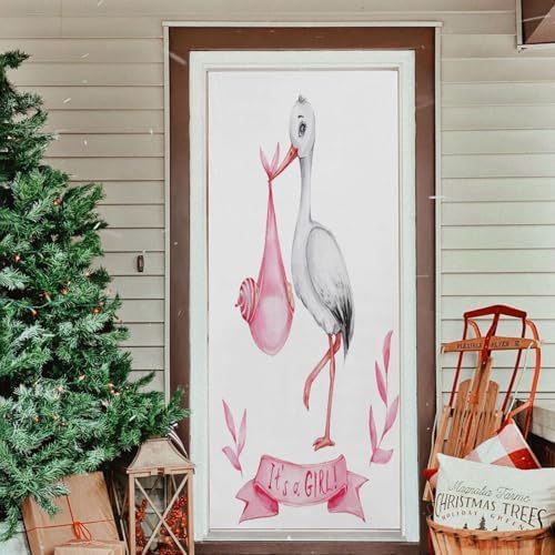 Susiyo Halloween Stork Door Cover 32x79 in