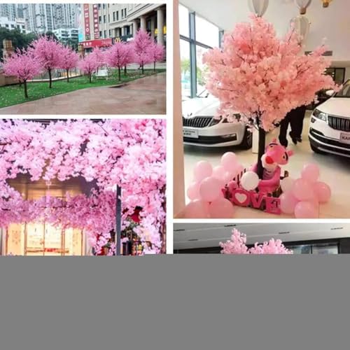 QIUPAI Artificial Cherry Blossom Tree 1x06m Wedding Decor