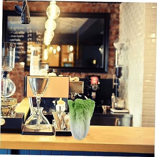 Cabilock Realistic Artificial Lettuce Leaf Decoration