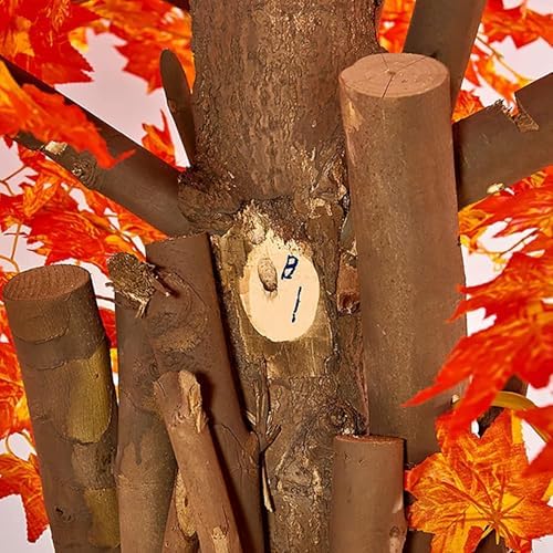 Outdoor Indoor Artificial Red Maple Tree 1x06m