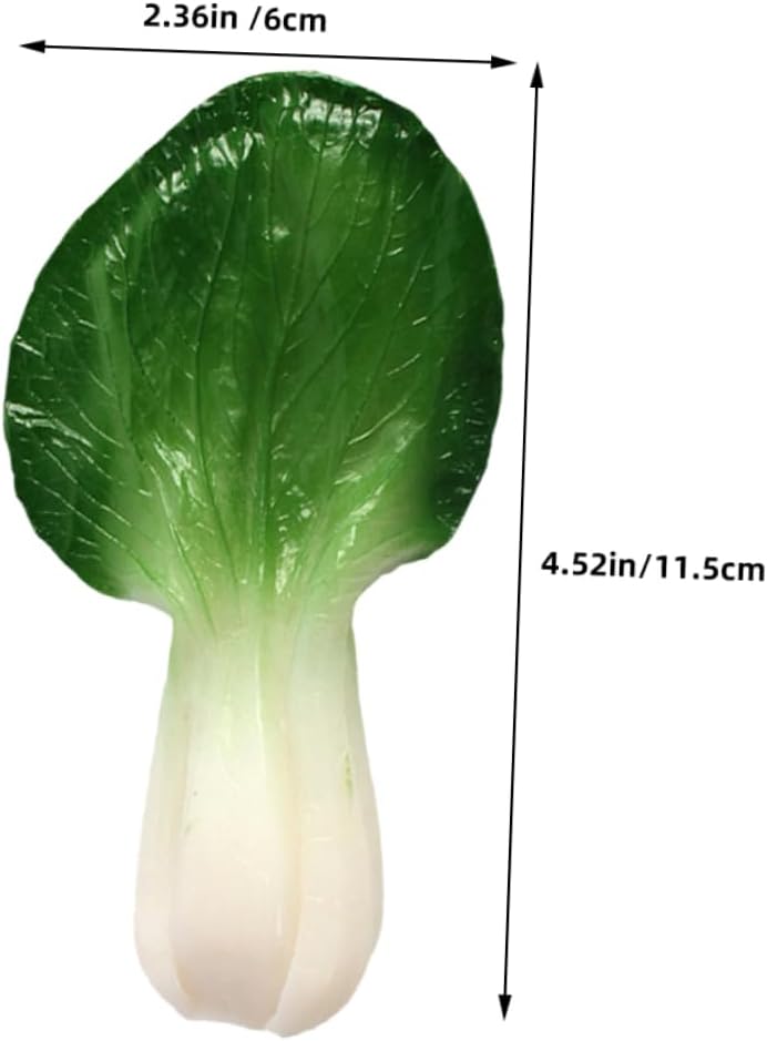 MAGICLULU 4pcs Artificial Vegetable Models for Photography and Decor