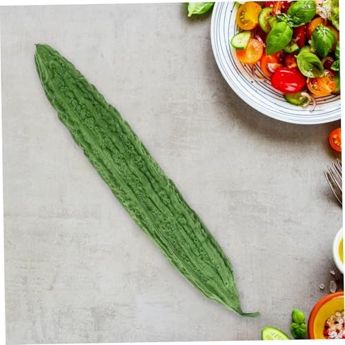 Wakauto Realistic Bitter Melon Artificial Vegetable Decor Model