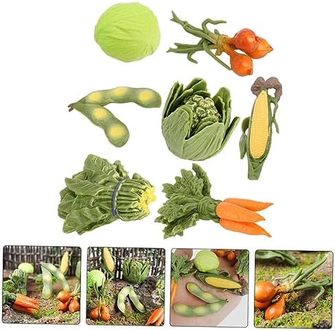 1Set Artificial Vegetable Model for Home Decor and Photography