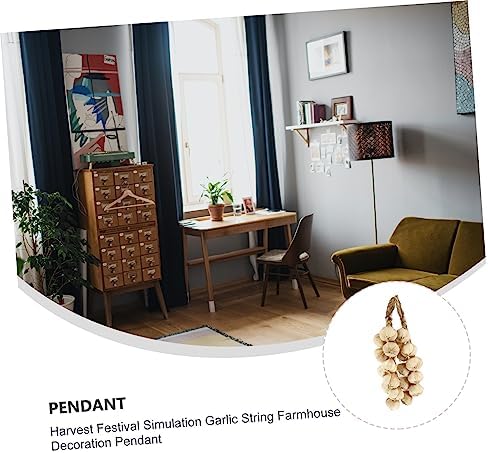 Homoyoyo 2pcs Decorative Garlic String Pendants