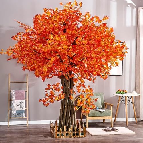 Outdoor Indoor Artificial Red Maple Tree 1x06m