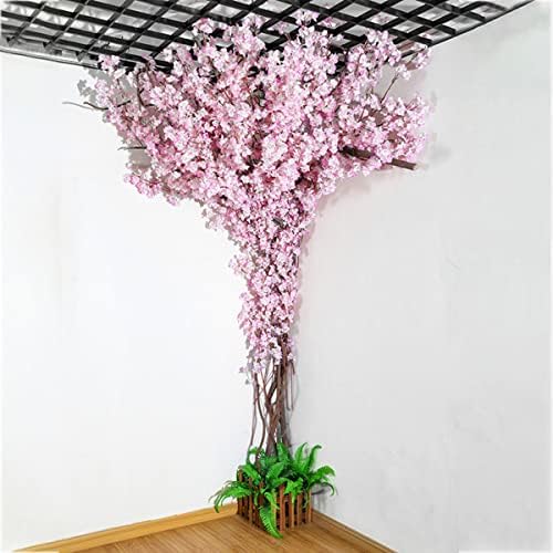 XOOFMASS Artificial Cherry Blossom Tree with 30 Branches and 3 Vine Purple
