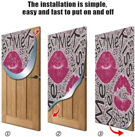 Susiyo Halloween Door Cover with Stretch Fabric