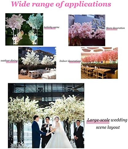 Artificial Cherry Blossom Tree Silk Garland Wedding Party Decor