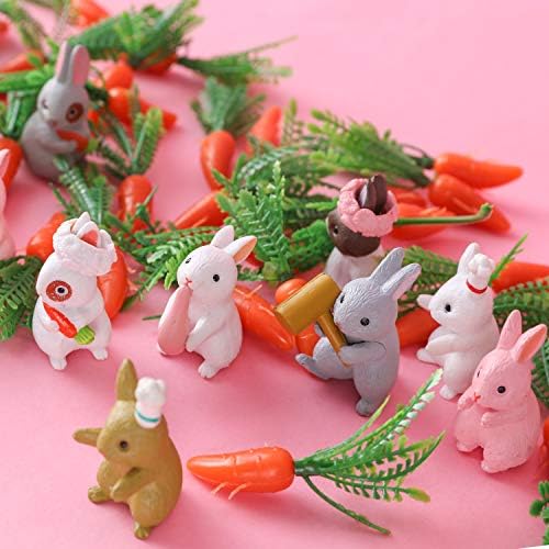 Mini Easter Carrots - 100PCS Artificial Decorations