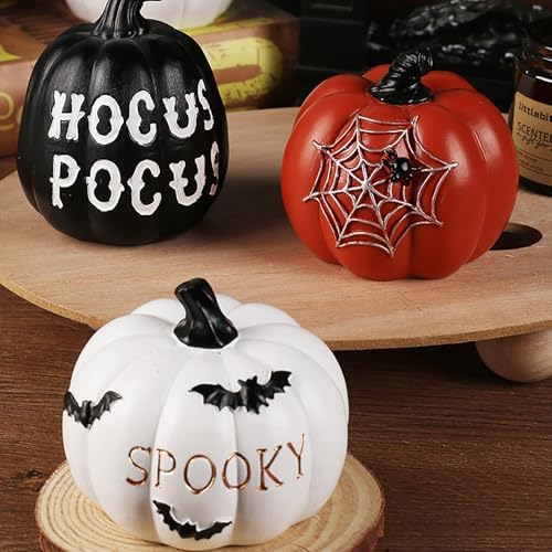 Marooma Halloween Resin Pumpkins Decor
