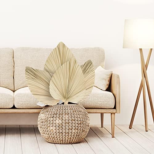 10pcs Large Dried Palm Leaves Boho DecorVase Wedding Backdrop
