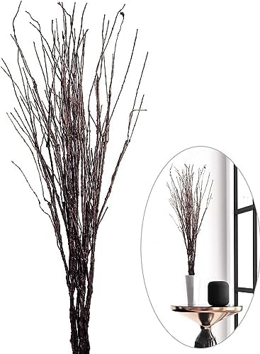 10PCS Artificial Curly Willow Branches 307 Inch Lifelike Decor