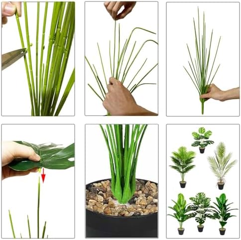Artificial Tropical Bird of Paradise Plant in Pot 80cm