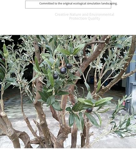 Tall Olive Tree Artificial Plant 350cm Realistic Texture