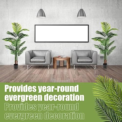 Jexine 4 Pack Artificial Palm Trees 4ft 5ft