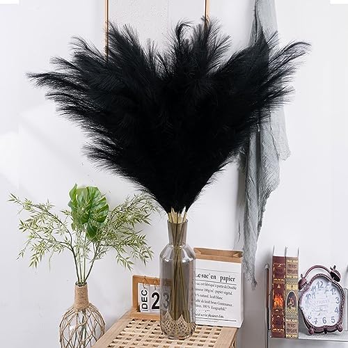 38 Inch 10 Stems Faux Pampas Grass Bouquet