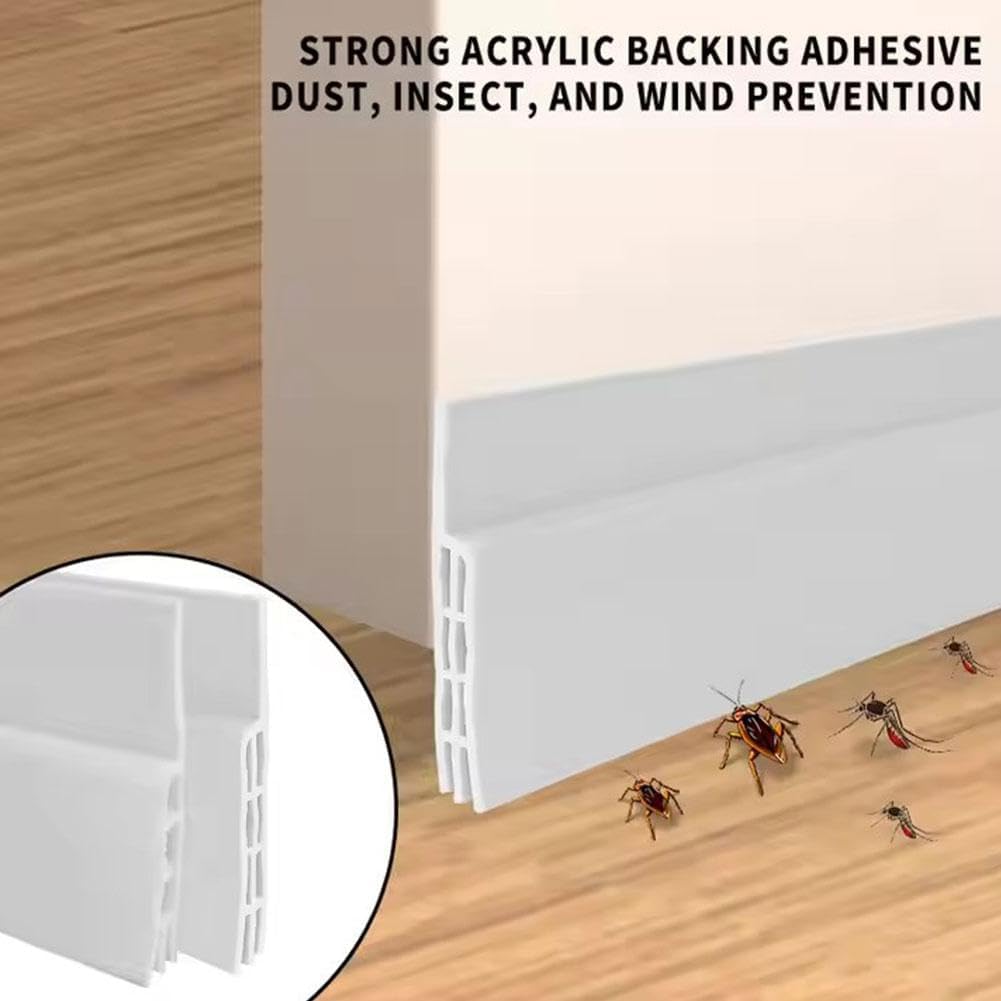 Weather Stripping Door Draft Stopper Self Adhesive Seal