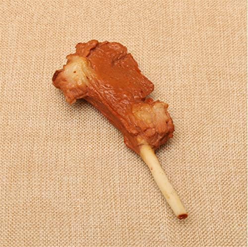 Zzooi Realistic Artificial Fried Lamb Chop Display