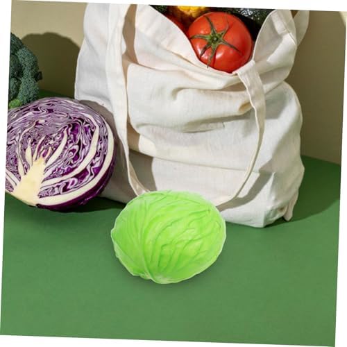 Realistic Artificial Cabbage Decor for Home Office