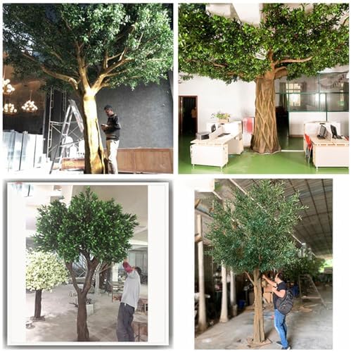 Tall Olive Tree Artificial Plant 350cm Realistic Texture