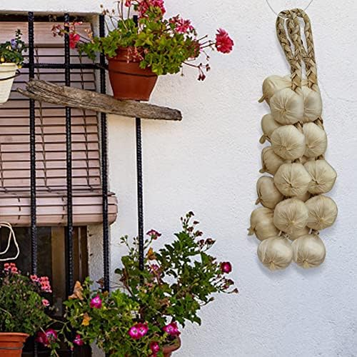 EUBUY Artificial Garlic String 2 Pack