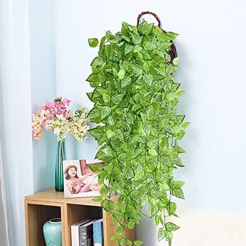 UV Resistant Artificial Hanging Plants 2pcs