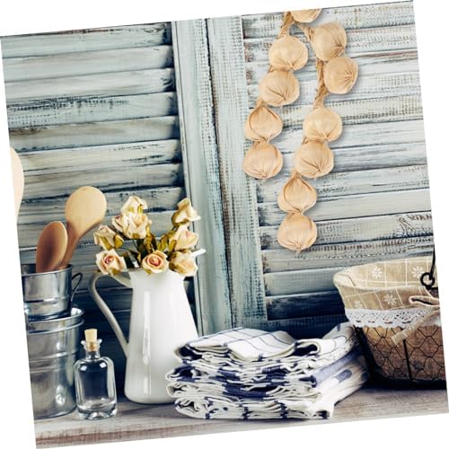 Realistic Garlic String Pendant for Home Decor