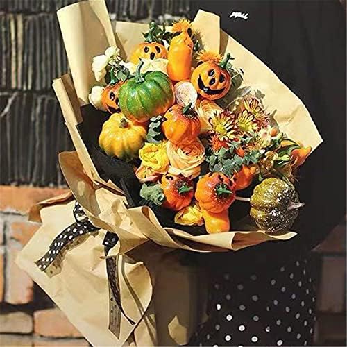 4PCS Artificial Mini Pumpkin Decor for Fall Events