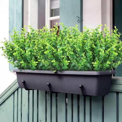 AGIRL 24 Bundles Artificial Plants Greenery Decor Set