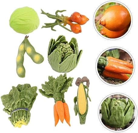 1Set Artificial Vegetable Model for Home Decor and Photography