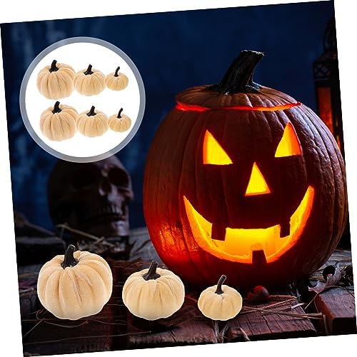 DIY Halloween Decorations 6 Pack Fake Pumpkins Party Centerpiece