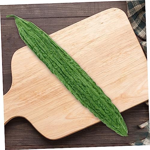 Wakauto Realistic Bitter Melon Artificial Vegetable Decor Model