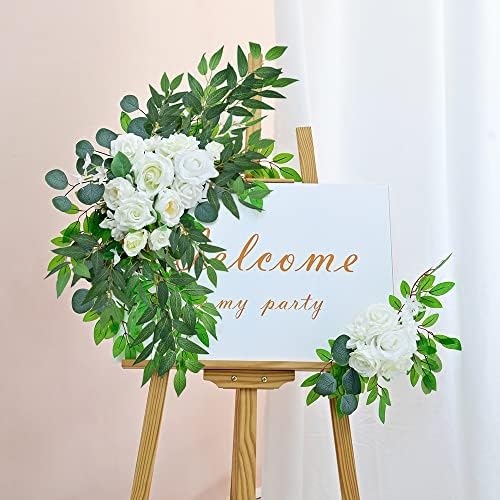 WEISPARK Artificial Italian Ruscus Garland 27in Greenery Stems