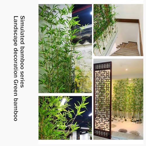 Artificial Bamboo Tree for Privacy Decor Backyard Wedding Balcony