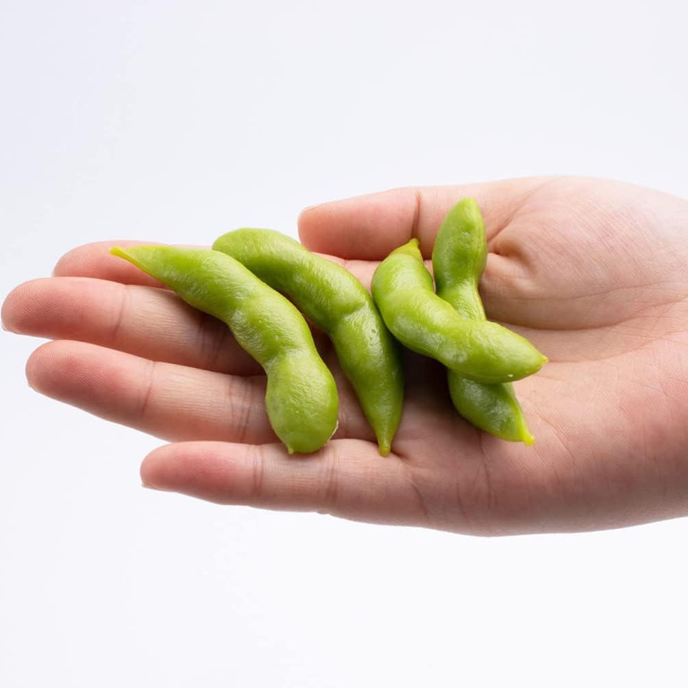 Realistic Soybean Model 30pcs Green Artificial Vegetable Decor