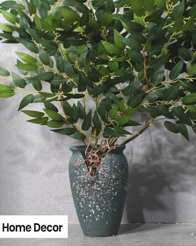 Ardemiy Artificial Greenery Centerpieces 8pcs Realistic Leaves