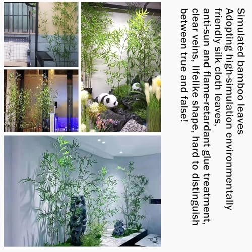 Artificial Bamboo Tree for Privacy Decor Backyard Wedding Balcony