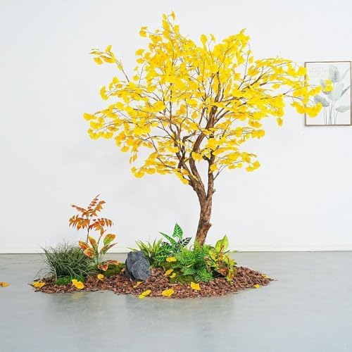 Large Simulated Ginkgo Tree 12m Artificial Fiberglass Decor Tree