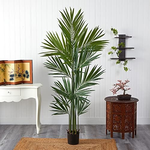 Nearly Natural 7ft Kentia Palm Artificial Tree