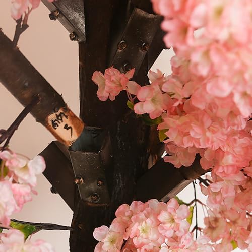 QIUPAI Artificial Cherry Blossom Tree 1x06m 1