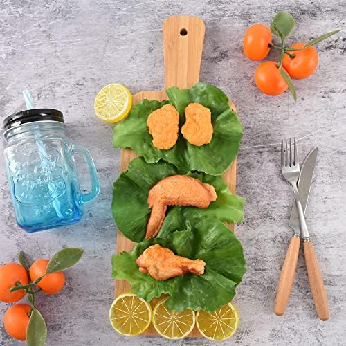 Hagao Fake Lettuce Leaves for Kitchen and Home Decor