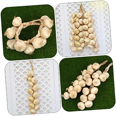 STOBAZA Lifelike Foam Garlic Green Decor Strings