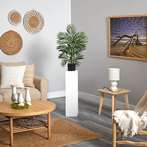 Nearly Natural 25ft Artificial Areca Palm Tree UV Resistant Indoor Outdoor