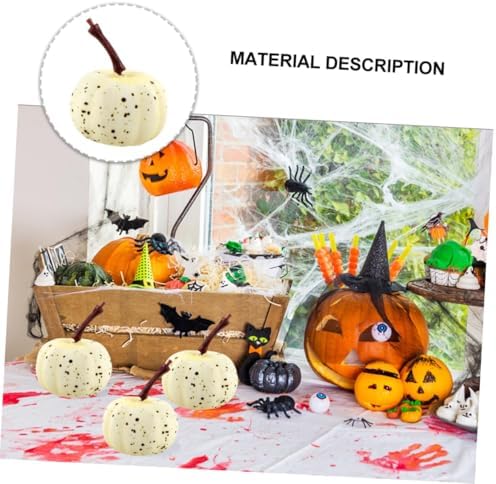 20pcs Lifelike Artificial Pumpkins Halloween Decor
