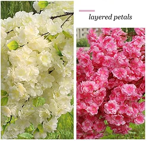 Artificial Cherry Blossom Tree Silk Garland Wedding Party Decor