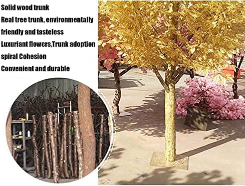 EUEUE Simulation Banyan Tree Artificial Gold Tree Wishing Tree Decor